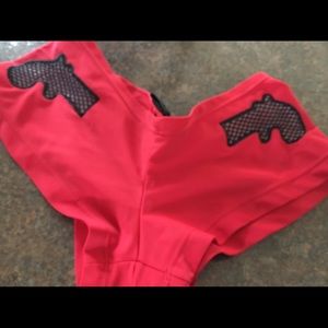 ❌SOLD❌Leg Avenue gun booty shorts.